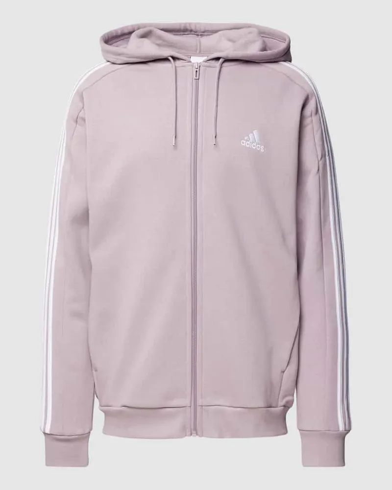 adidas Sweatjacke mit Label-Stitching 