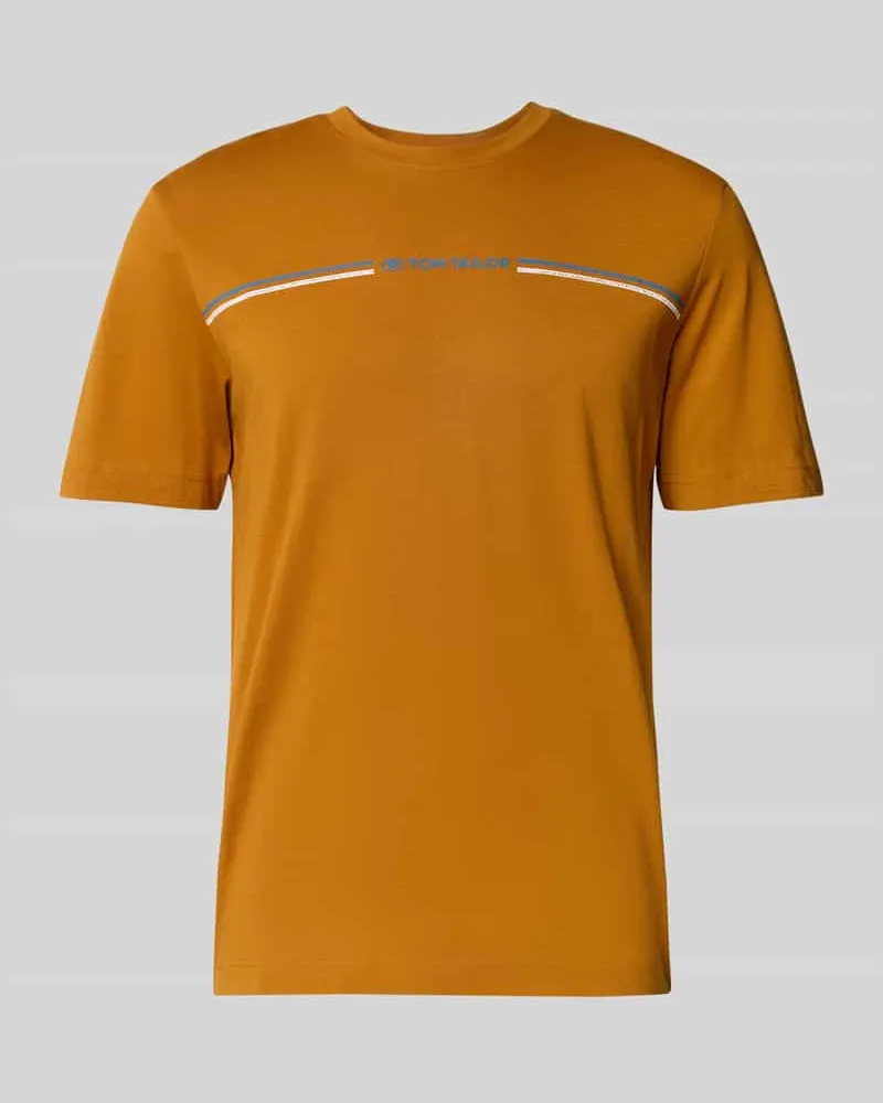 Tom Tailor Regular Fit T-Shirt aus reiner Baumwolle 