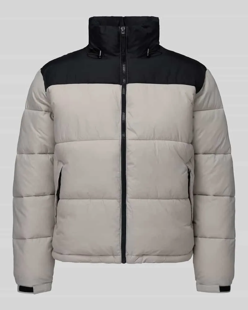 Only & Sons Steppjacke mit hohem Stehkragen Modell 'ONSMAVERICK Sand