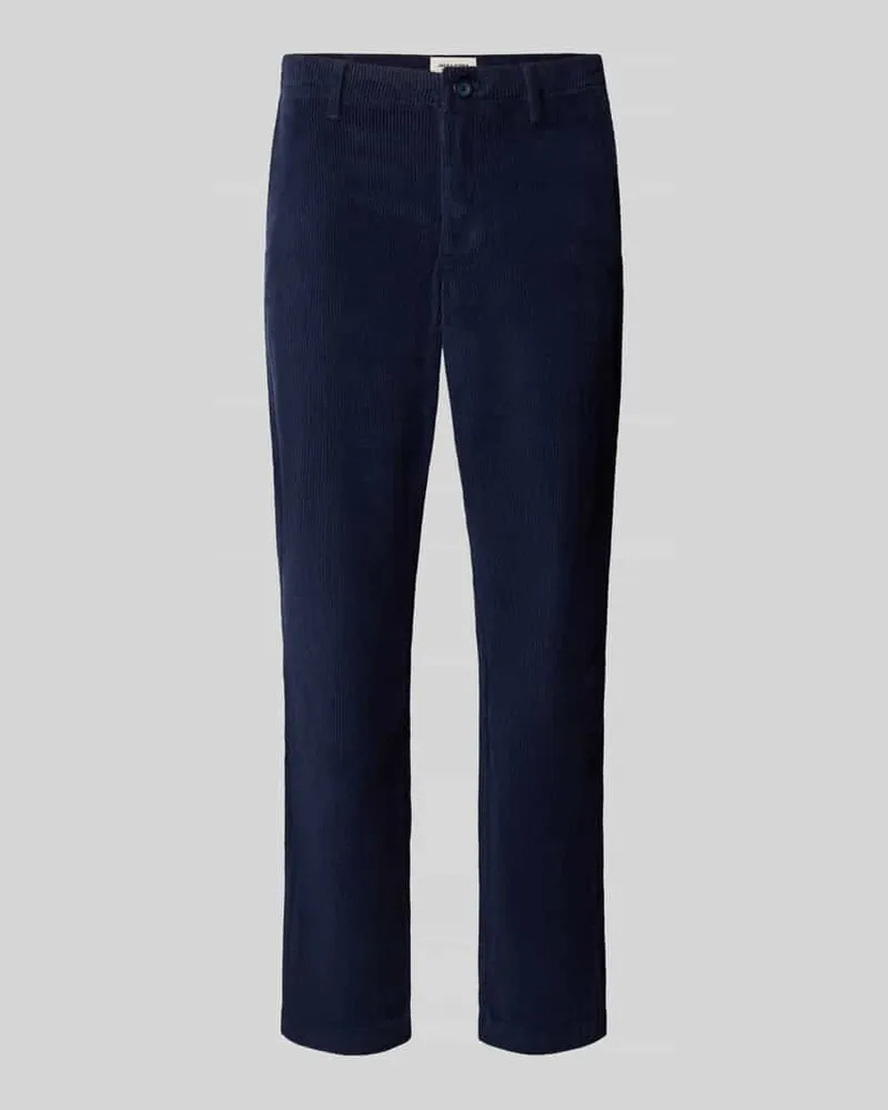 Jack & Jones Regular Fit Cordhose mit Eingrifftaschen Marine
