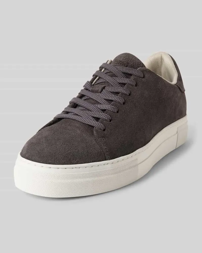 Selected Homme Low Top Sneaker aus echtem Rindsnubuk Modell 'DAVID 