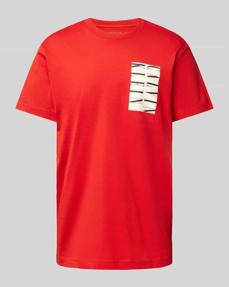 Calvin Klein T-Shirt mit Label-Print 