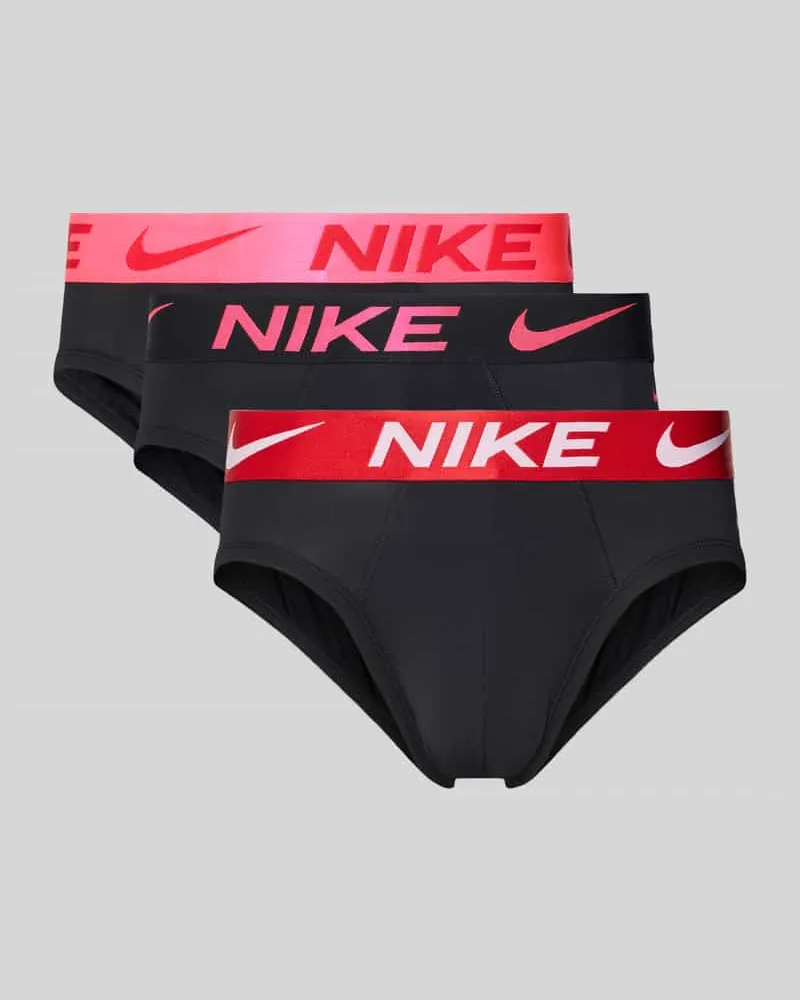 Nike Slip mit elastischem Bund im 3er-Pack Black