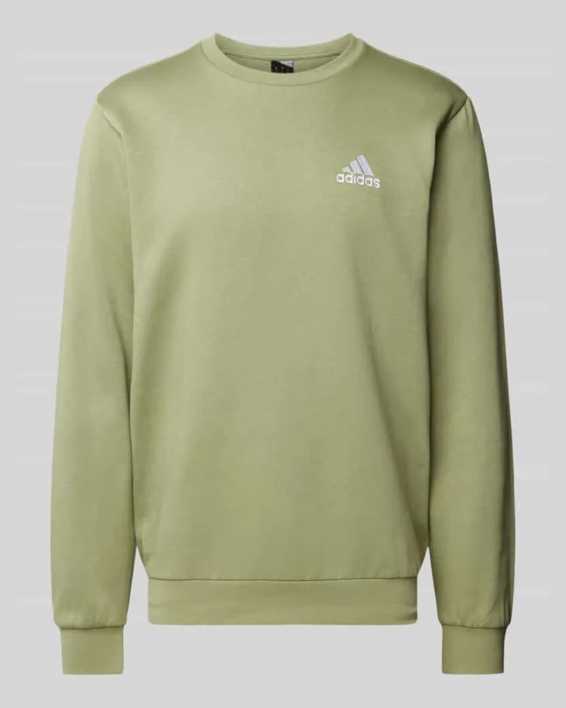 adidas Sweatshirt mit Label-Stitching Modell 'FEELCOZY 