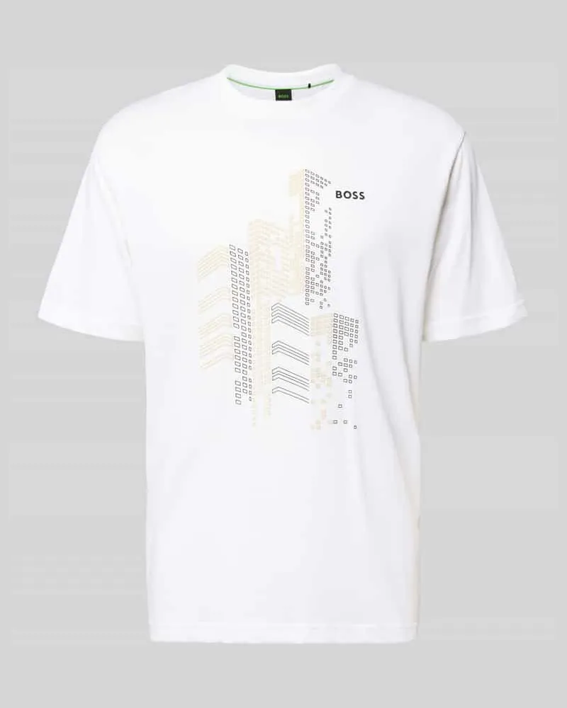 HUGO BOSS Regular Fit T-Shirt aus reiner Baumwolle 