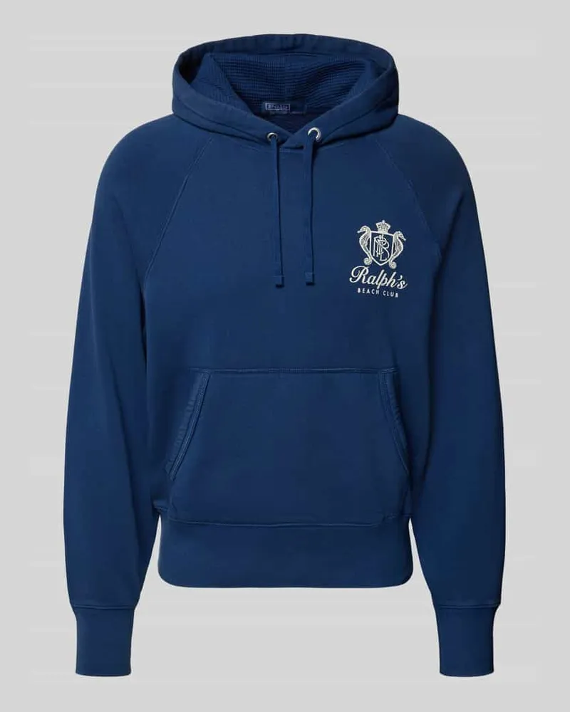 Ralph Lauren Vintage Fit Hoodie aus Baumwoll-Mix Marine
