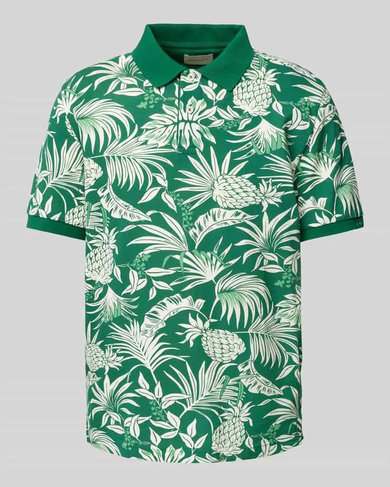 Gant Poloshirt mit kurze Knopfleiste 