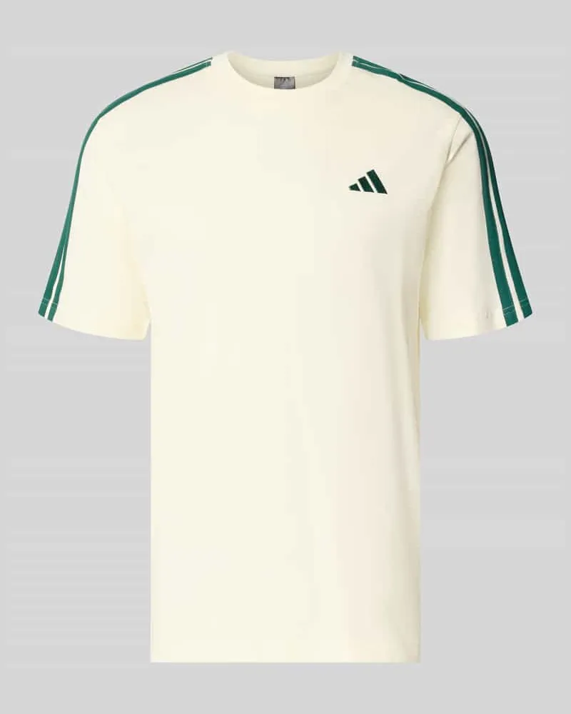 adidas Regular Fit T-Shirt aus reiner Baumwolle Modell 'M 3S SJ LC T Offwhite