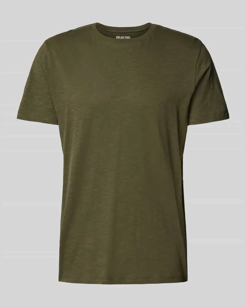 Selected Homme T-Shirt mit Rundhalsausschnitt Modell 'ASPEN 