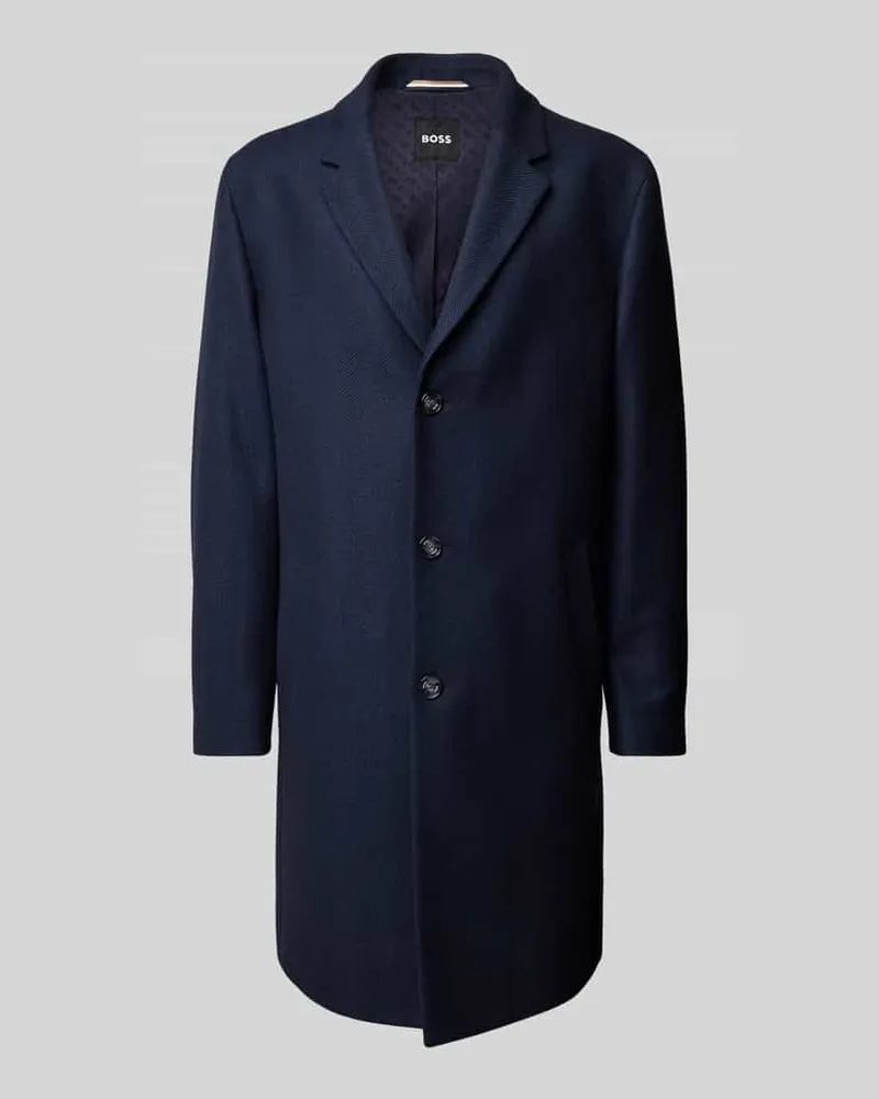 HUGO BOSS Mantel mit Reverskragen Modell 'Hyde 