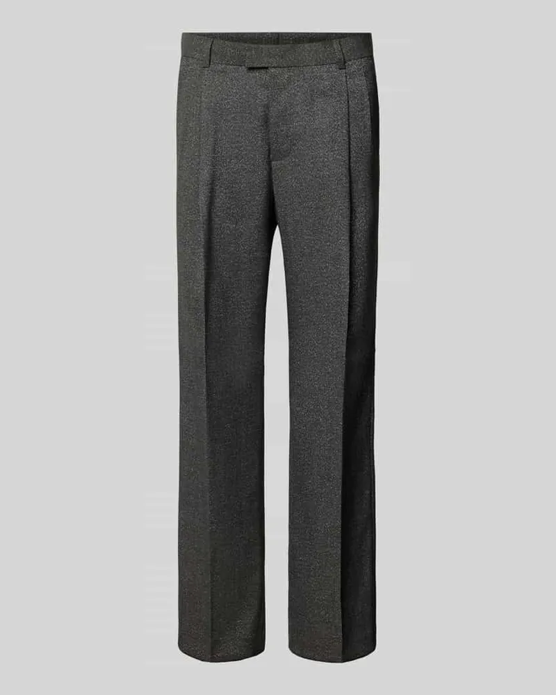 McNeal Hose mit Bügelfalten und Gesäßtaschen Black