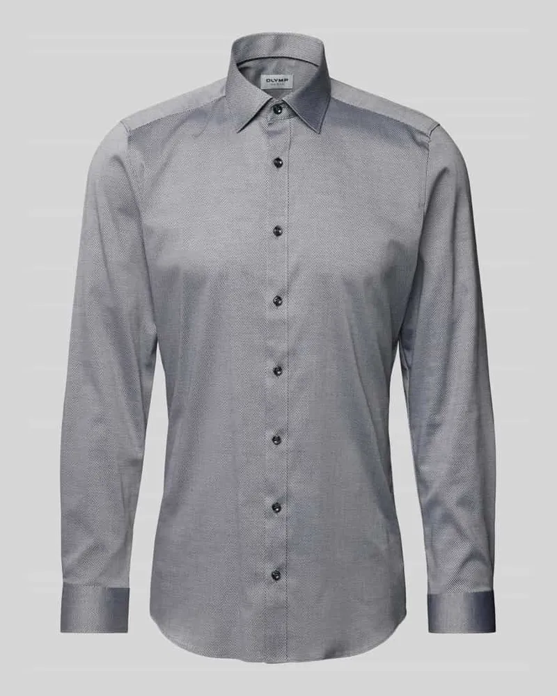 Olymp Slim Fit Businesshemd mit Kentkragen 