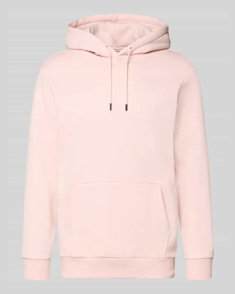 Only & Sons Regular Fit Hoodie aus Baumwoll-Mix Modell 'CERES Rosa