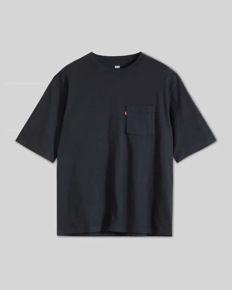 Levi's Loose Fit T-Shirts aus reiner Baumwolle Black
