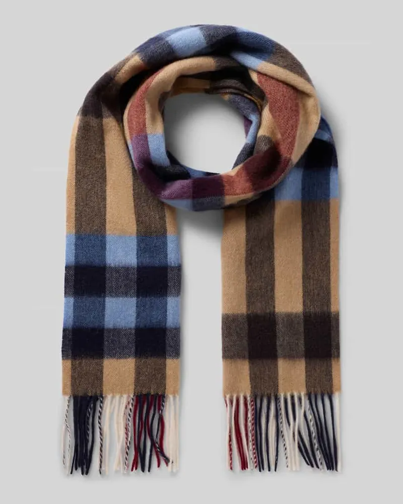 Ascot Wollschal mit Kaschmir-Anteil Camel