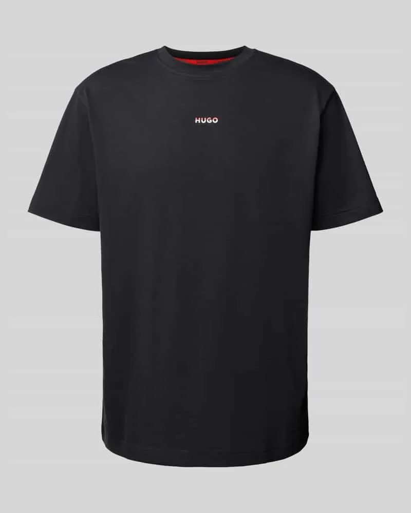 HUGO BOSS Relaxed Fit Pyjama-Oberteil aus reiner Baumwolle 