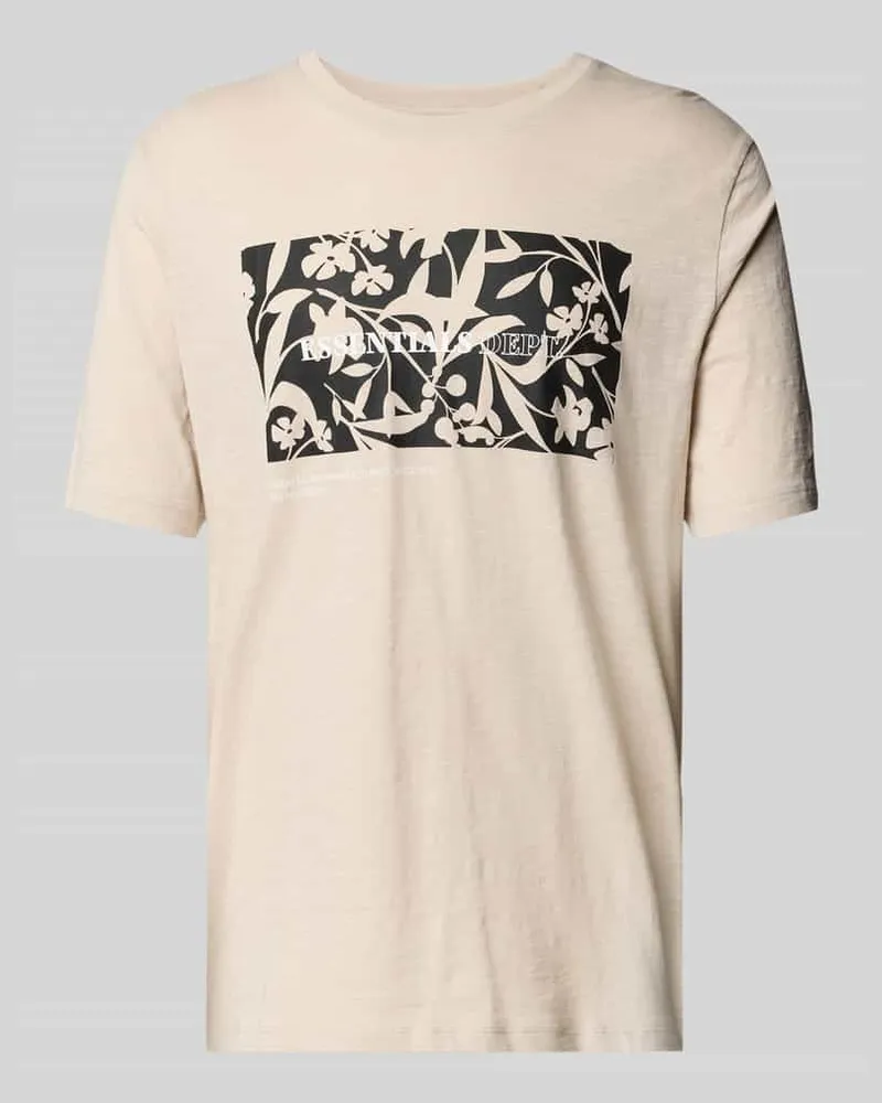 Jack & Jones T-Shirt mit Label-Print Modell 'JEFF 