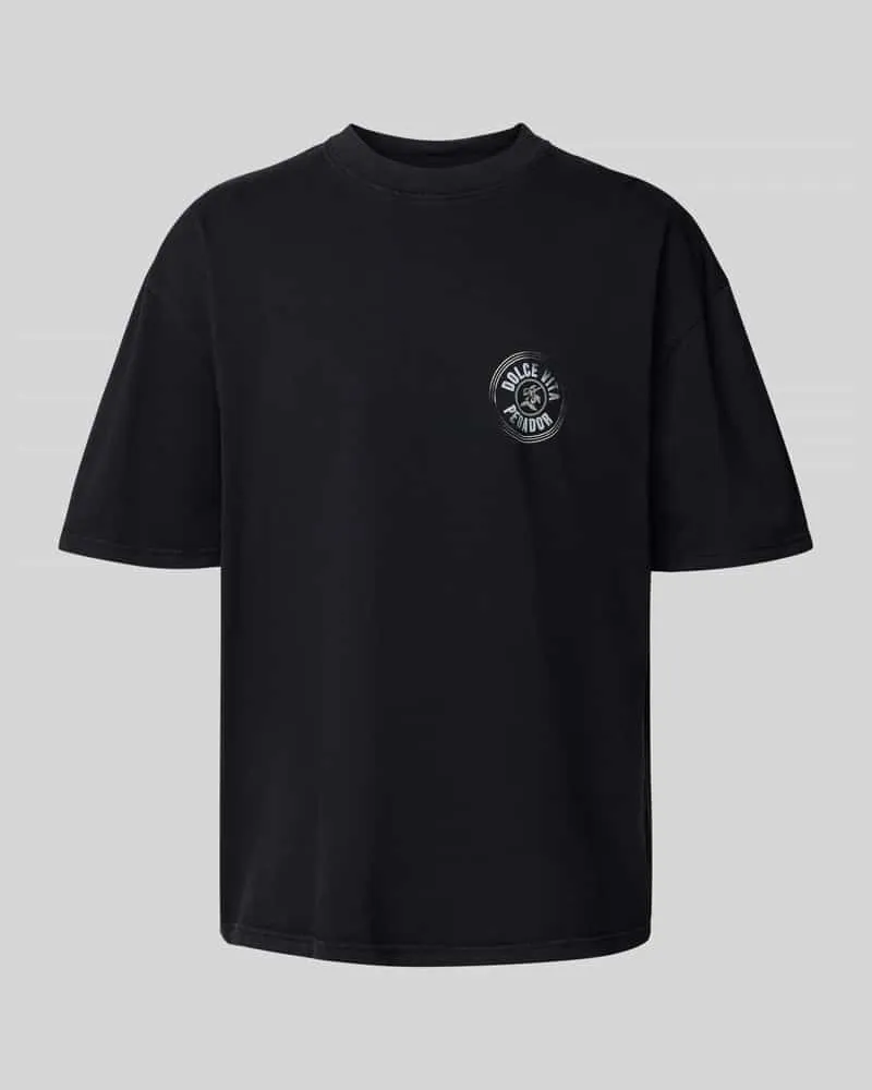 PEGADOR Oversized T-Shirt mit Label-Print Modell 'Nuevo 