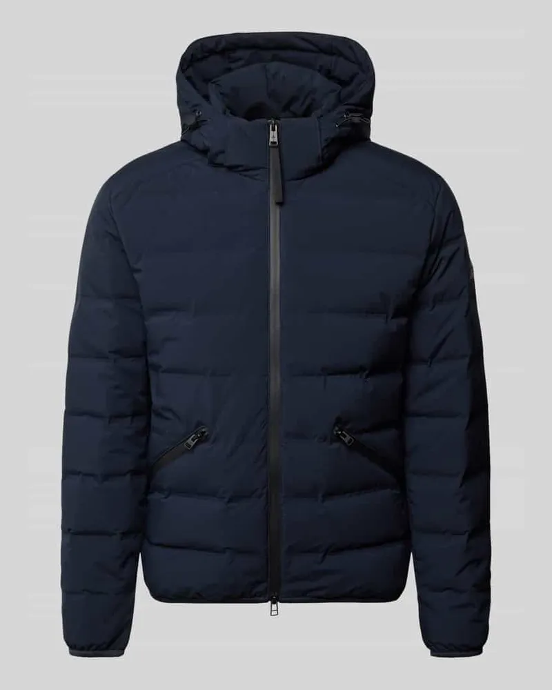 Marc O'Polo Regular Fit Daunenjacke mit Kapuze Marine