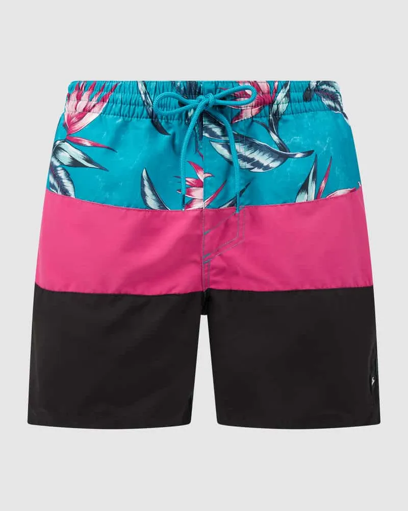 O´Neill Badehose mit Colour-Blocking-Design Pink