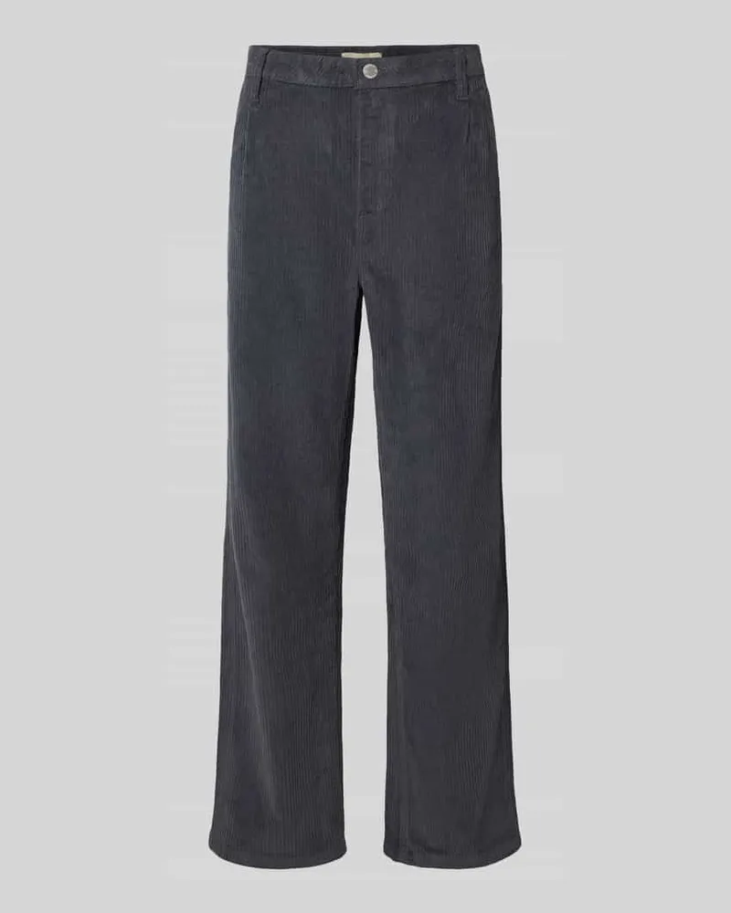 Blend Loose Fit Cordhose mit Gesäßtaschen Modell 'MILES Dunkelgrau