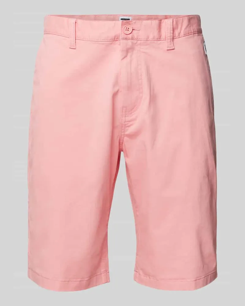 Tommy Hilfiger Shorts in unifarbenem Design Modell 'SCANTON Rose