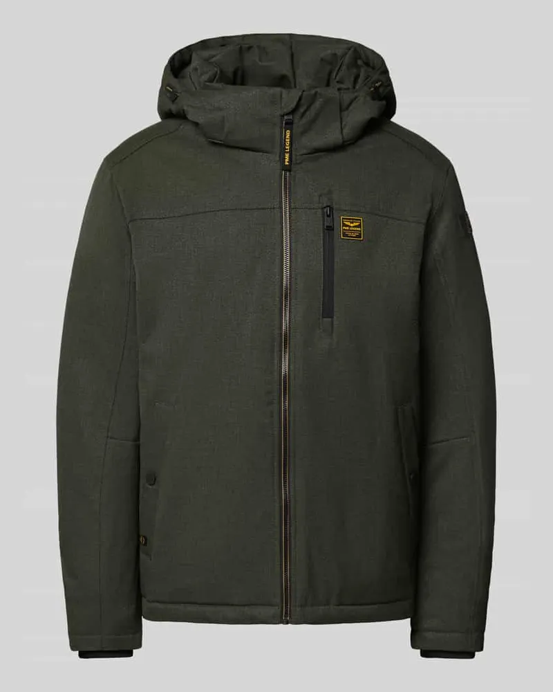 PME Legend Jacke mit Kapuze Modell 'STRATOR Hellgrau