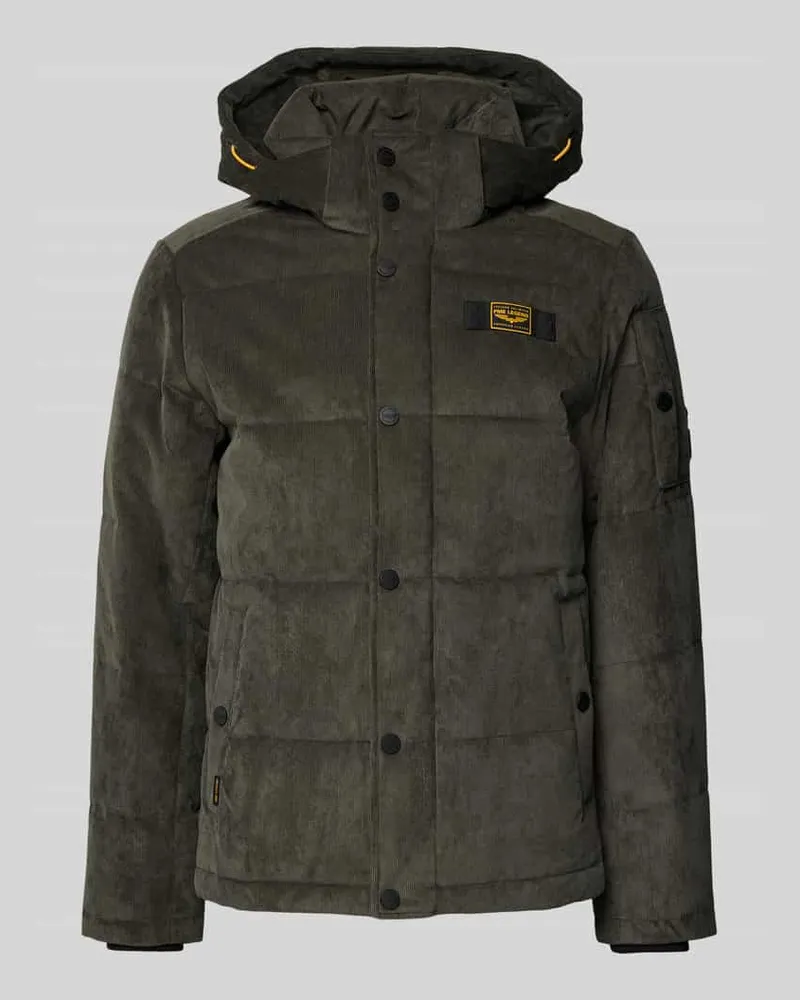 PME Legend Steppjacke mit Eingrifftaschen Modell 'GOBBLER Schlamm