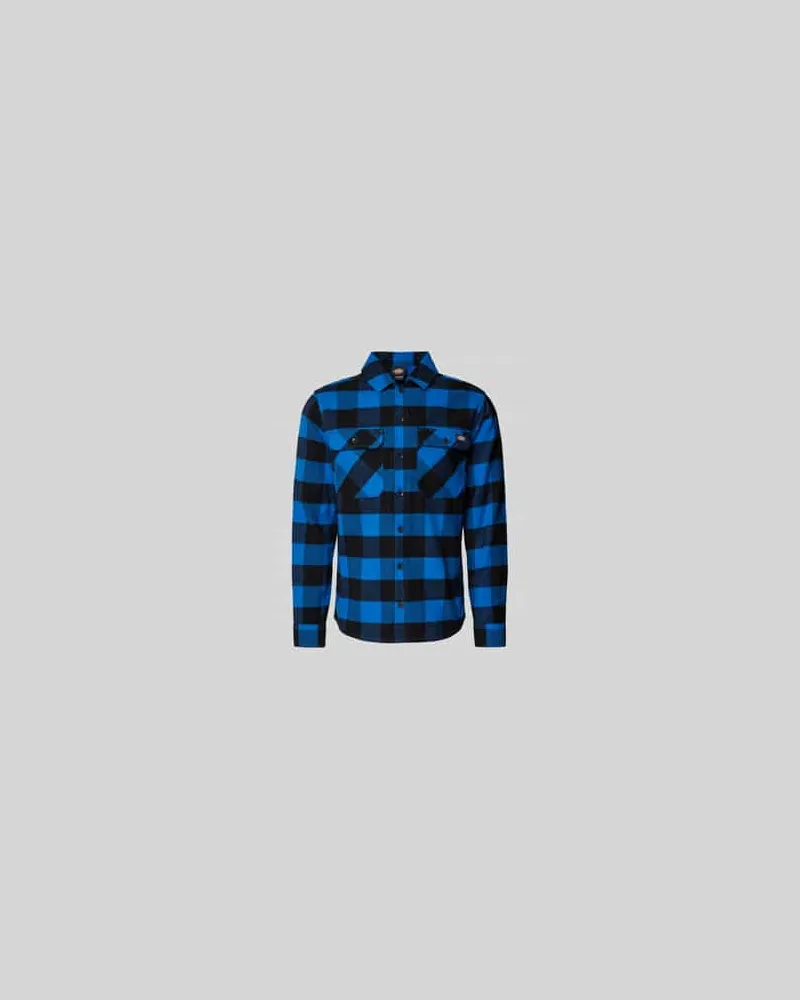 Dickies Slim Fit Freizeithemd mit Brusttaschen Modell 'SACRAMENTO