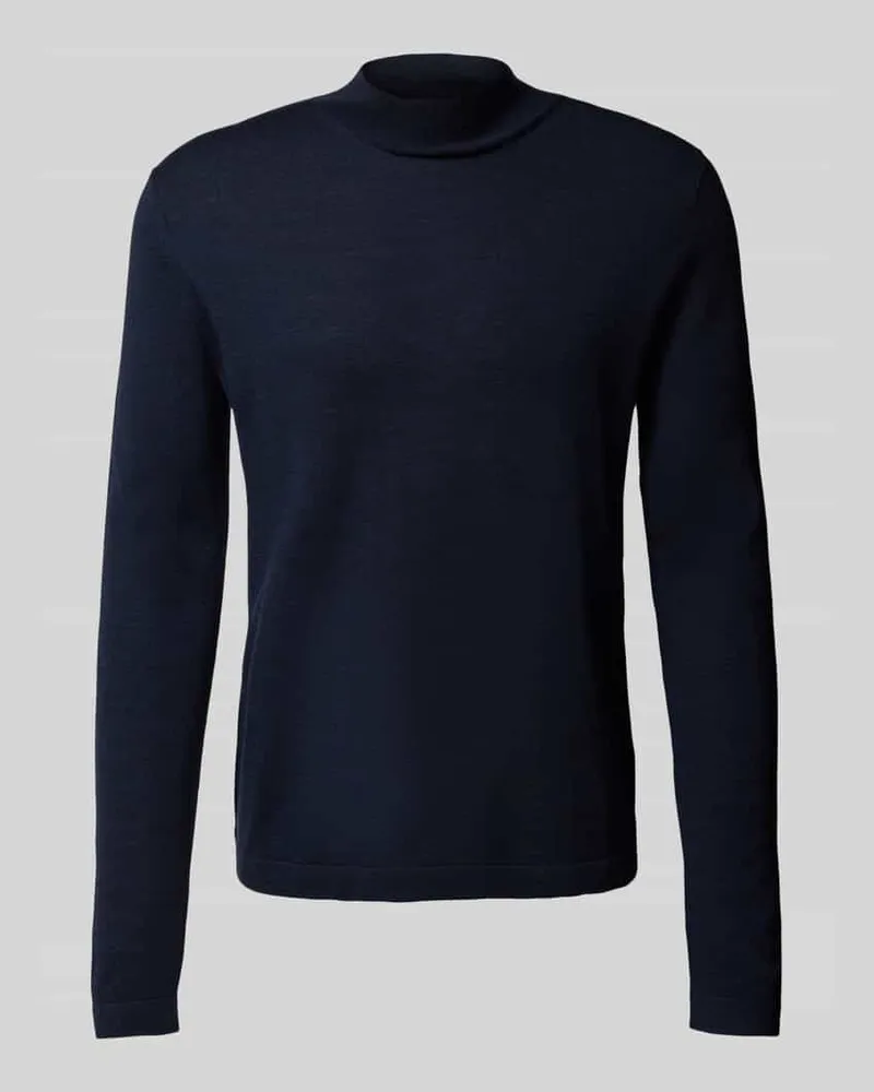Tiger of Sweden Strickpullover aus Wolle mit Stehkragen Modell 'Tern 