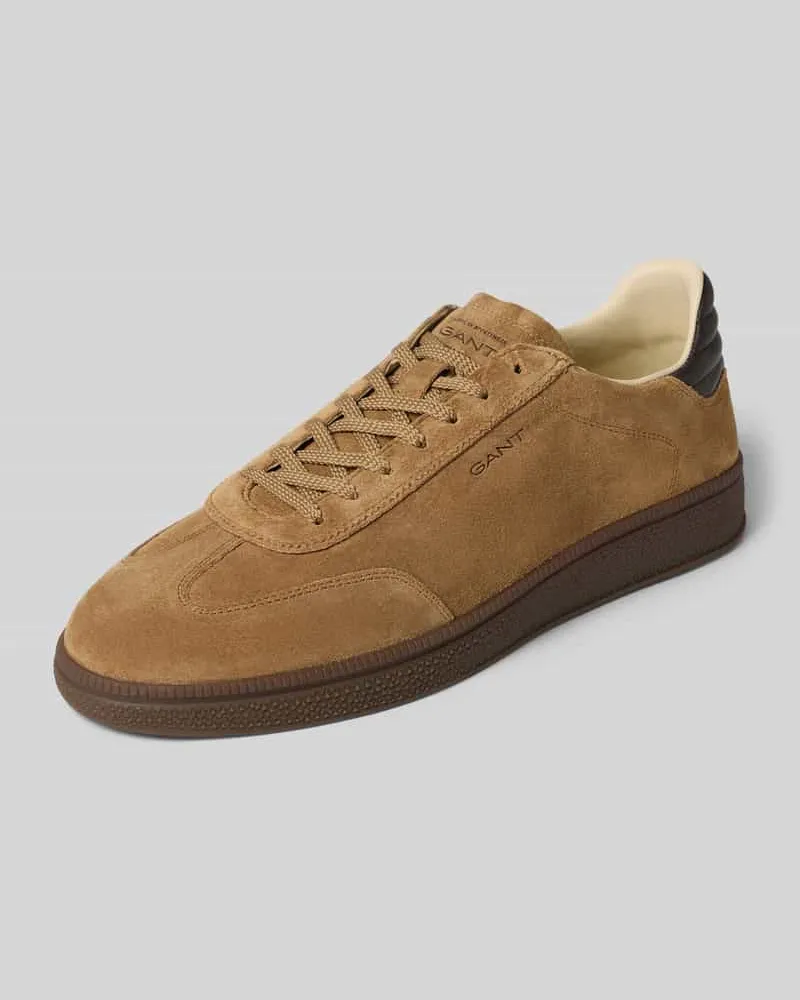 Gant Sneaker aus echtem Rindsleder Modell 'Cuzmo Beige