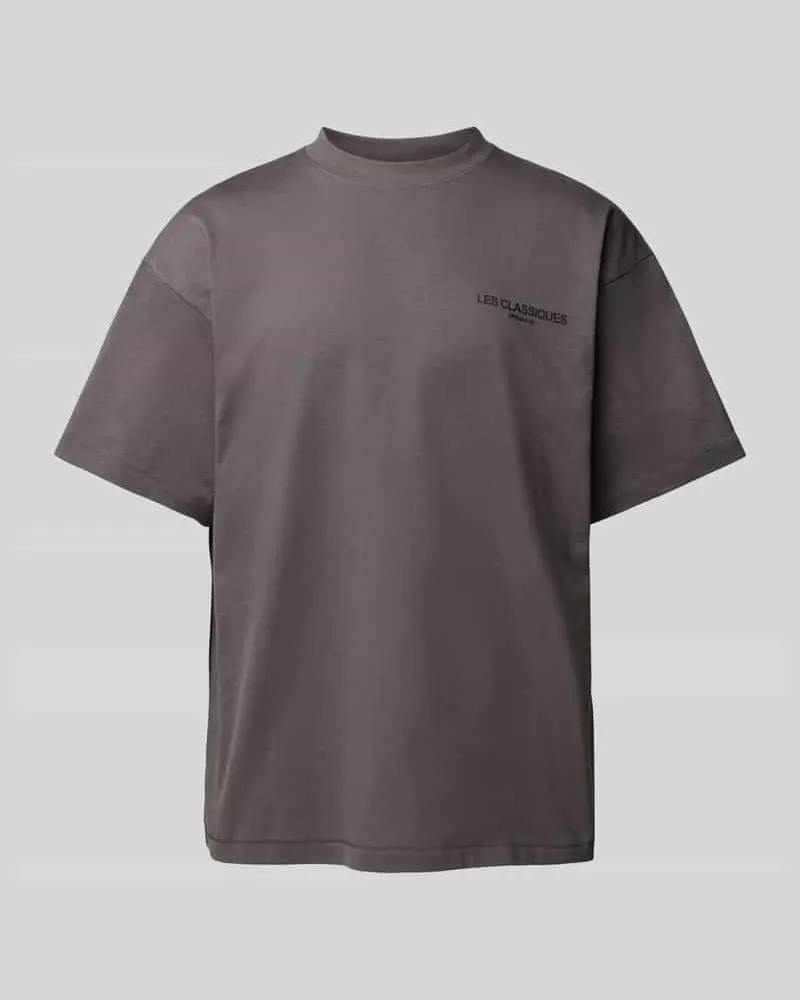 Only & Sons T-Shirt mit Label-Print 