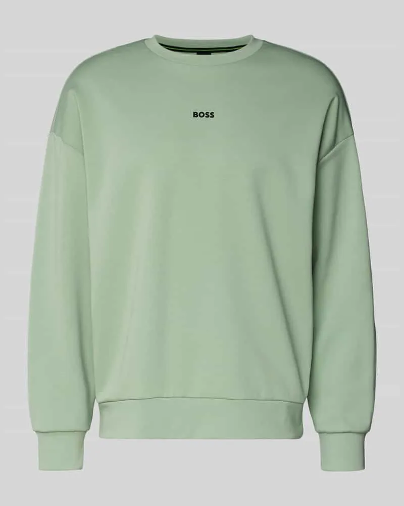 HUGO BOSS Regular Fit Sweatshirt aus Baumwoll-Mix Modell 'STENSON Lind