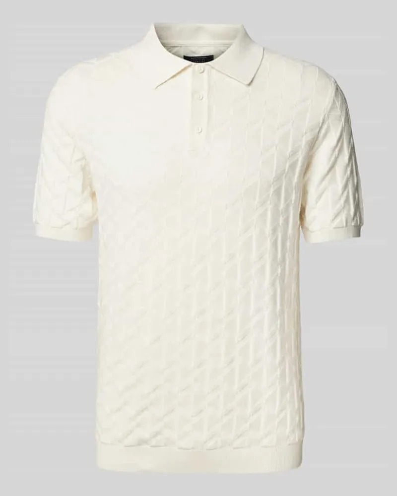 McNeal Slim Fit Poloshirt aus reiner Baumwolle Sand