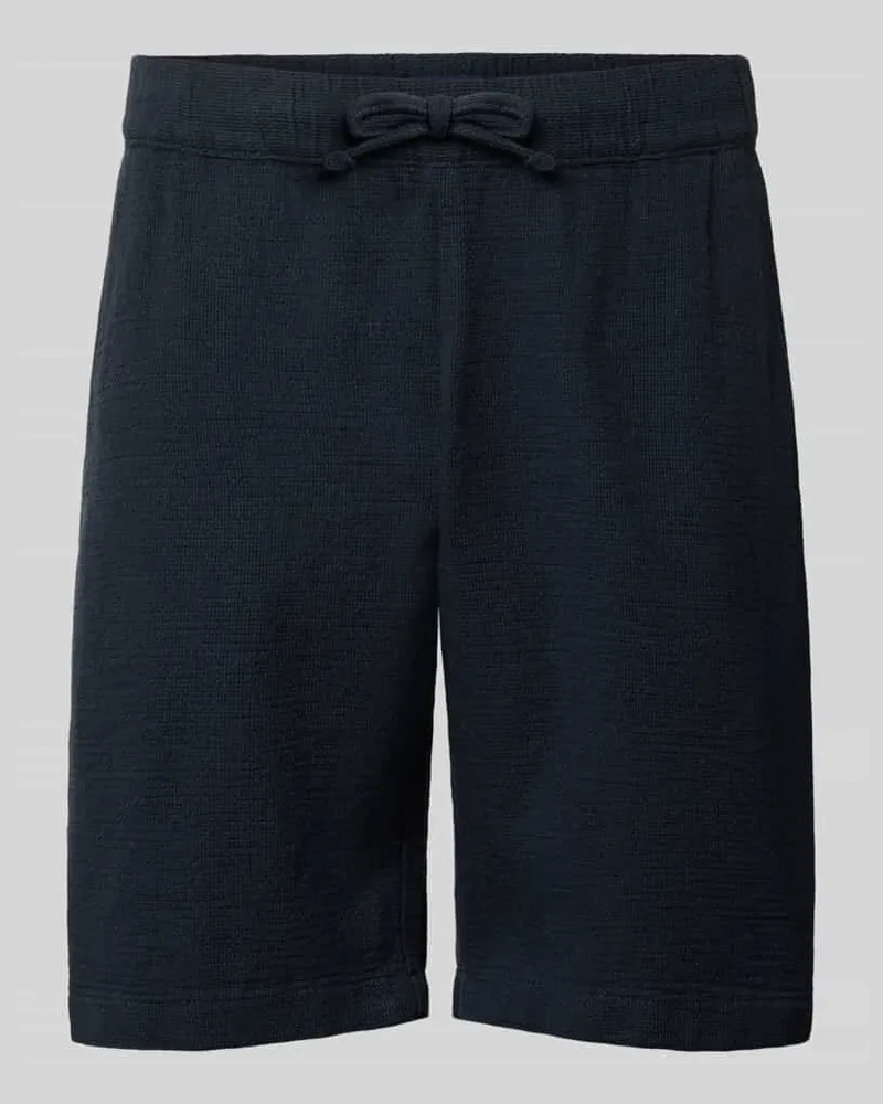 McNeal Shorts mit elastischem Bund und Tunnelzug Marine