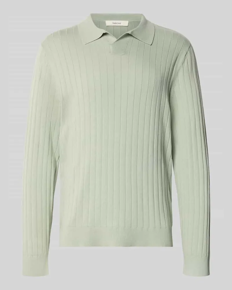 Selected Homme Loose Fit Poloshirt aus reiner Baumwolle Modell 'TORINO Lind