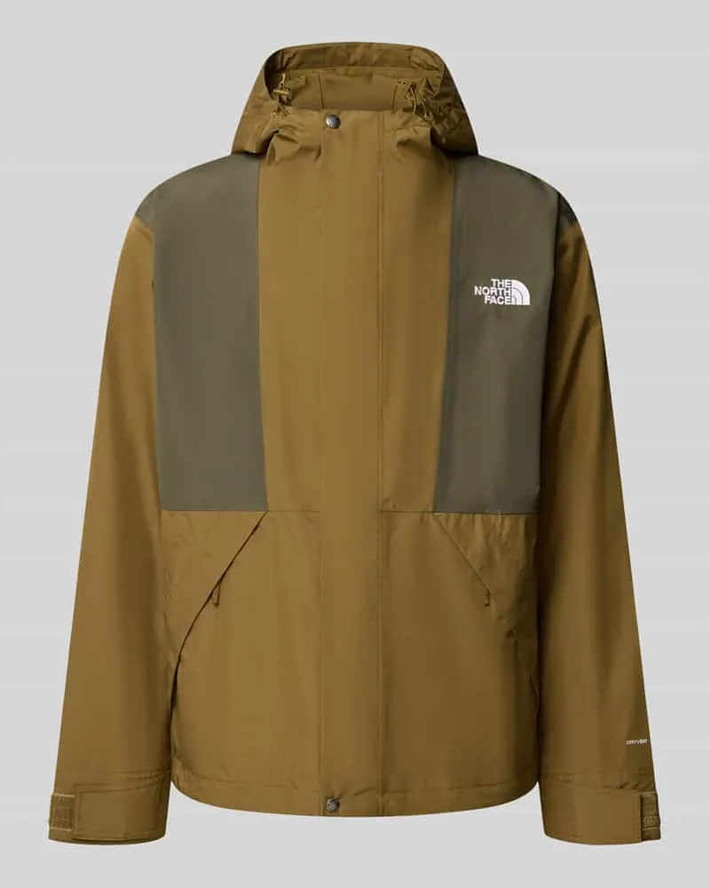 The North Face Jacke mit Label-Stitching Modell 'REIGN ON 2.0 Oliv