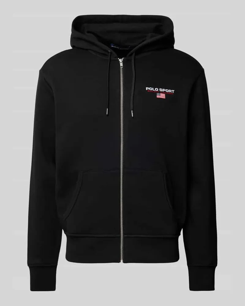Ralph Lauren Sweatjacke mit Label-Stitching 