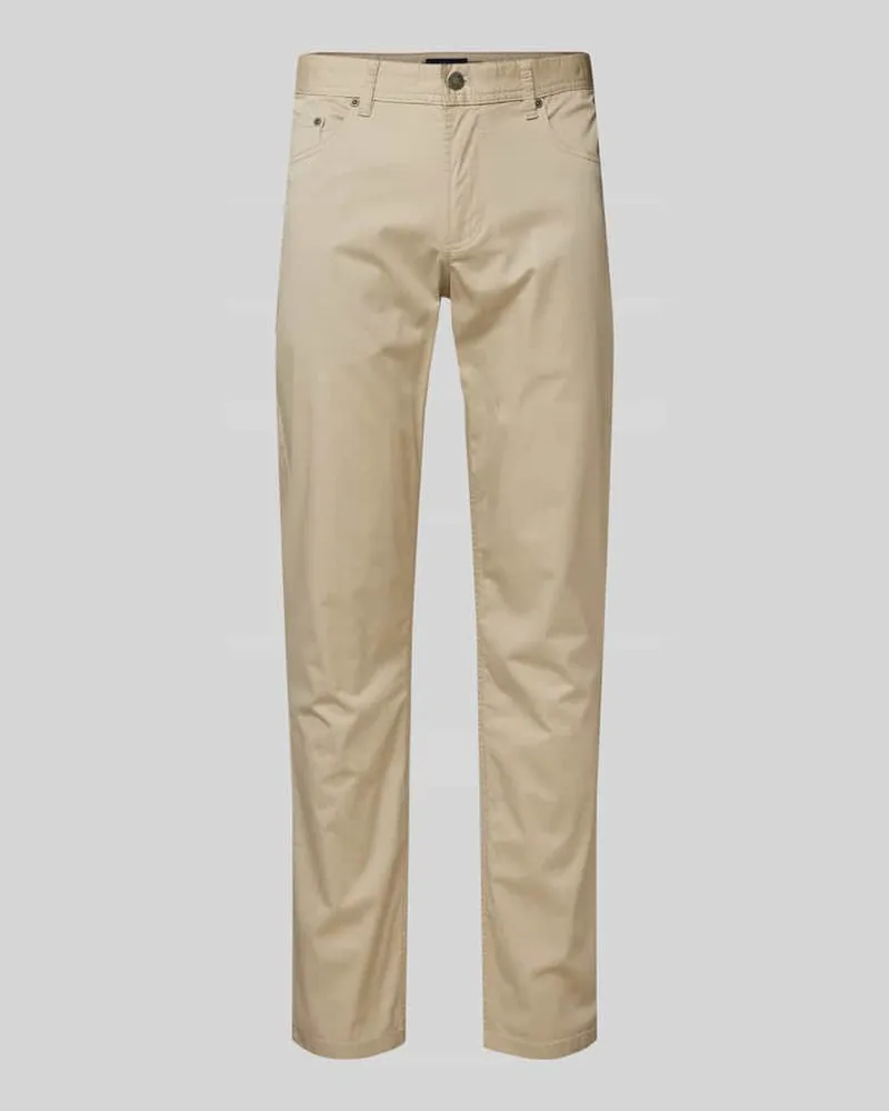 Christian Berg Hose im 5-Pocket-Design Sand