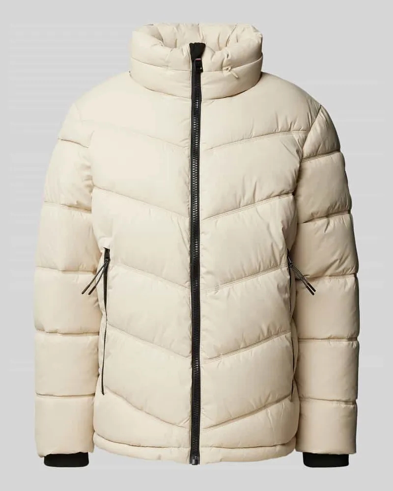 Tom Tailor Regular Fit Steppjacke mit verstaubarer Kapuze 
