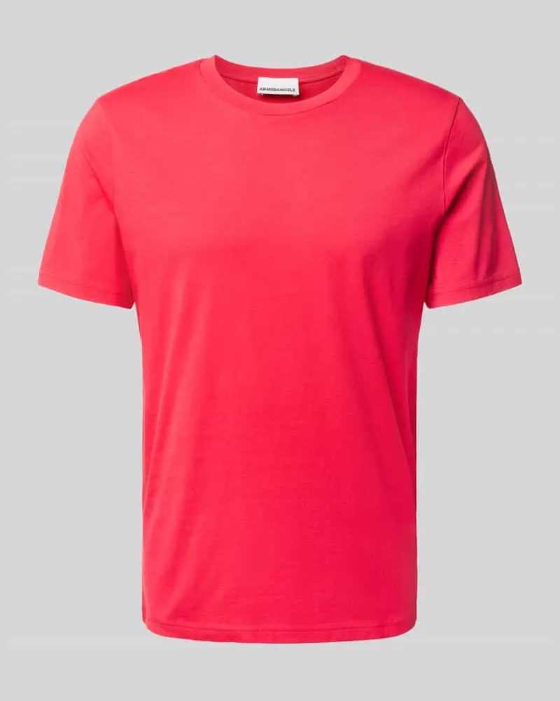 Armedangels Regular Fit T-Shirt aus reiner Baumwolle Modell 'JAAMES Rot
