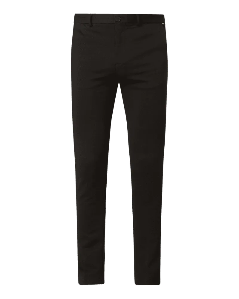 Jack & Jones Slim Fit Chino aus Jersey Modell 'Marco Black