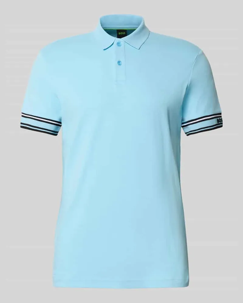 HUGO BOSS Slim Fit Poloshirt aus reiner Baumwolle 