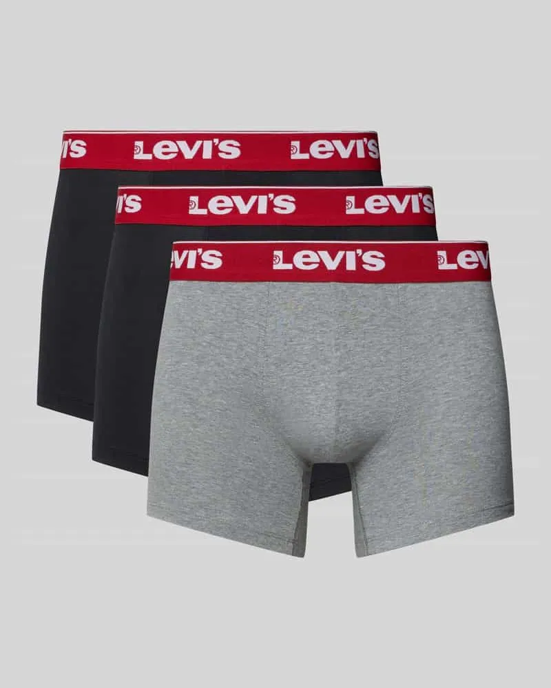 Levi's Trunks mit Label-Bund im 3er-Pack 
