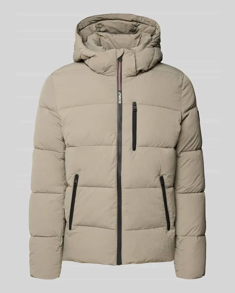 ECOALF Steppjacke mit Reißverschlusstaschen Modell 'BAZON Sand