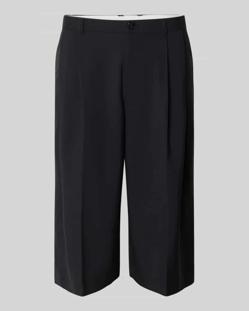Weekday Bermudas mit Bundfalten Modell 'Joey 