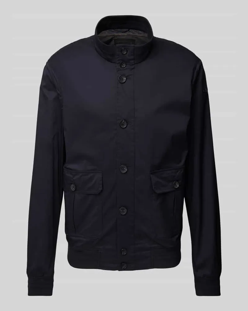 Geox Jacke mit Stehkragen Marine