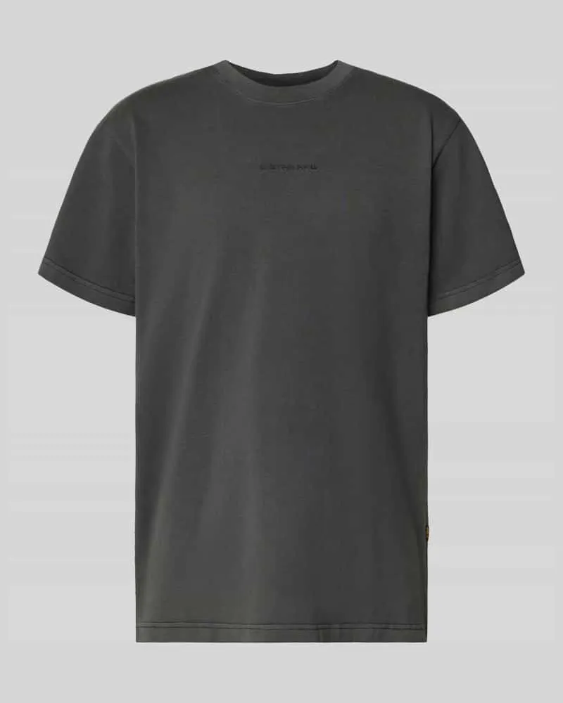 G-STAR RAW T-Shirt mit Label-Patch Black