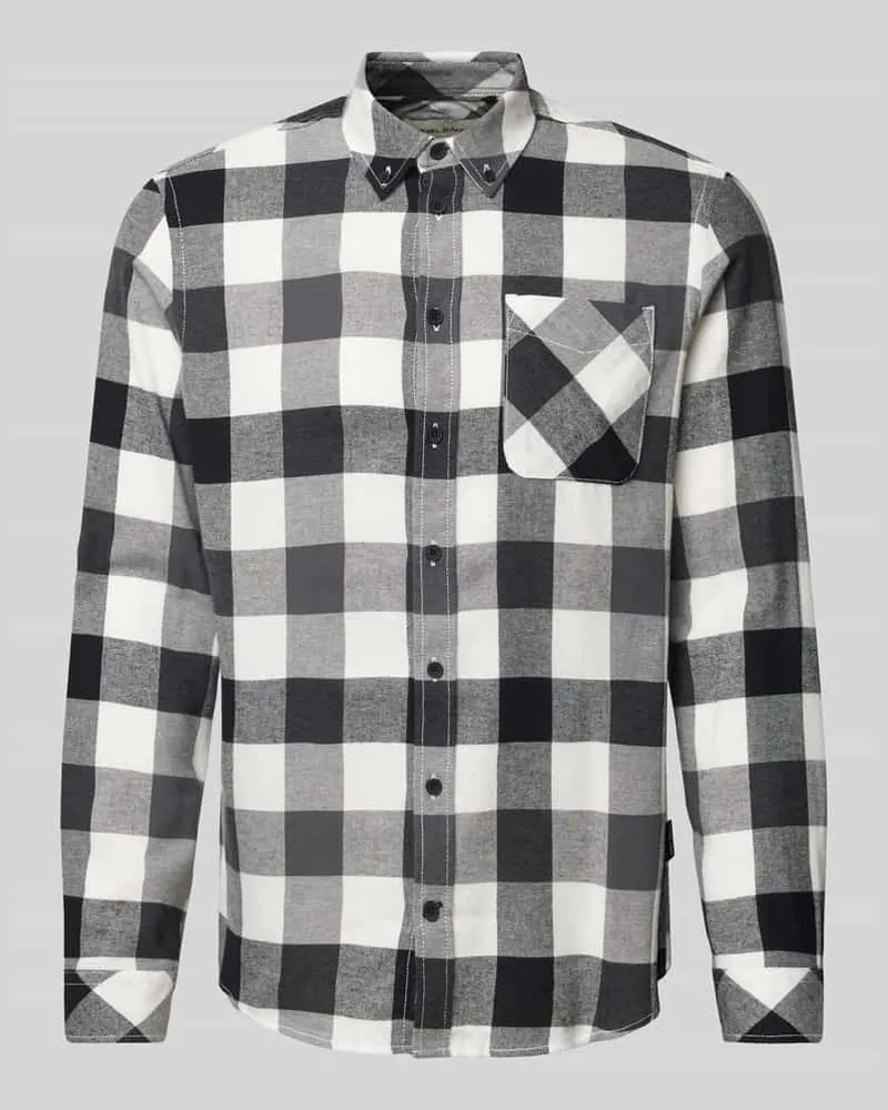 Blend Regular Fit Freizeithemd mit Button-Down-Kragen 