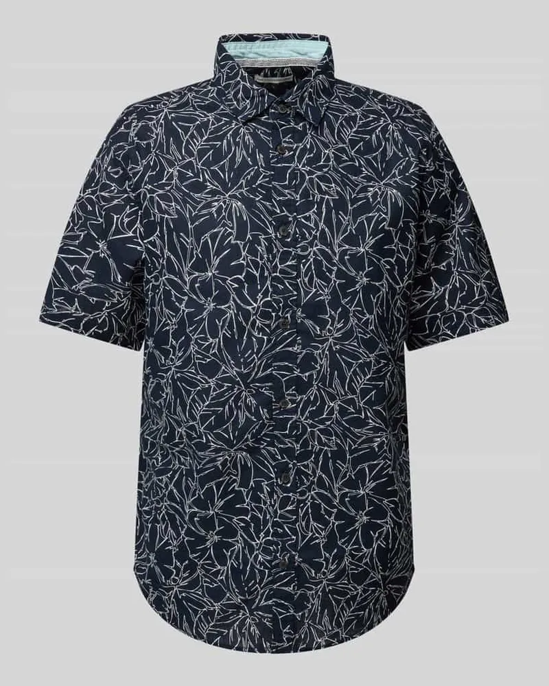 Tom Tailor Regular Fit Freizeithemd aus Leinen-Baumwoll-Mix 